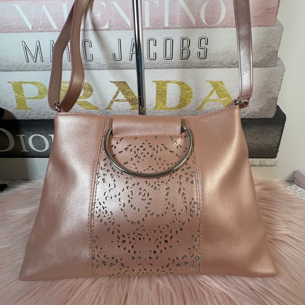 Elegant Rose Gold Handbag